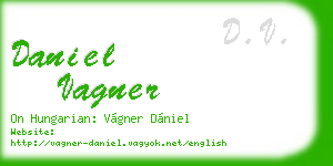 daniel vagner business card